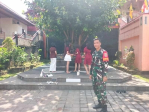 Aparat TNI Polri Di Klungkung Gelar Pengamanan Terpadu Perayaan Imlek