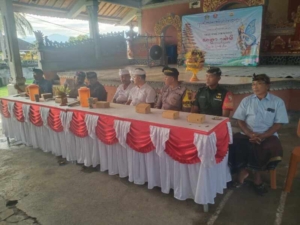 Pererat Sinergitas, Babinsa Desa Sepang Hadiri Rapat Pembentukan Panitia Hari Raya Nyepi Tahun 2026