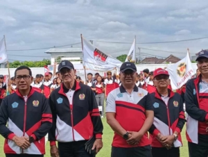 Dandim 1611/Badung Hadiri Pembukaan Piala Wali Kota Denpasar ke-XVI Tahun 2026 di Stadion Kompyang Sujana