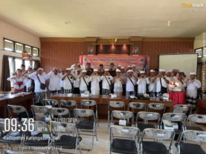 Anggota Koramil 1623-06/Selat Hadiri Paruman Alitan MDA Kabupaten Karangasem Tingkat Kecamatan Selat