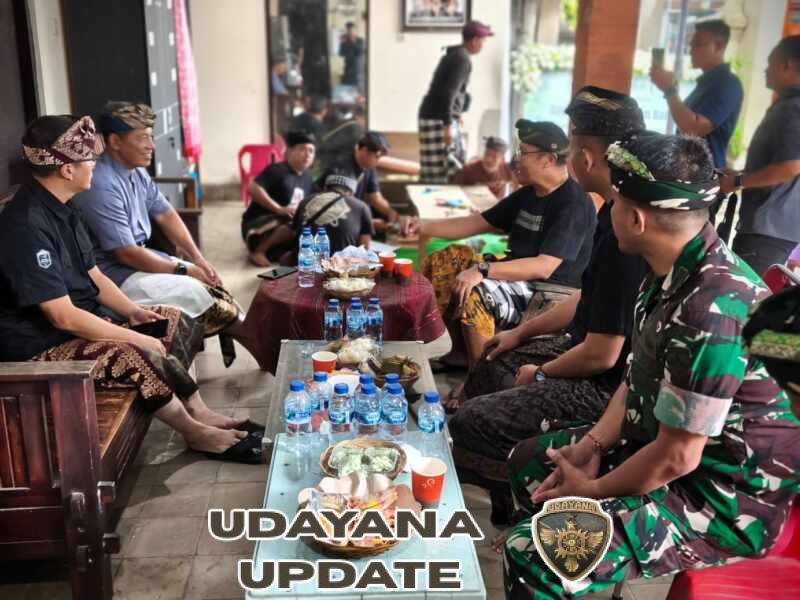 Dandim Gianyar Dampingi Pangdam IX/Udayana Melayat, Wujud Empati TNI kepada Keluarga Prajurit