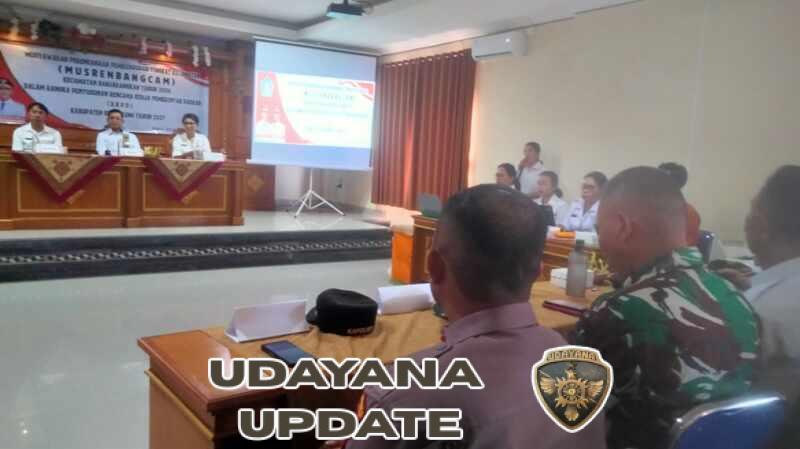 Danramil Banjarangkan Hadir Dalam Musrenbang Kecamatan Banjarangkan