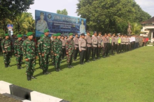 Sinergi TNI-Polri di Tabanan, Kodim Tabanan Hadiri Apel Siaga Kamtibmas Jelang Ramadhan 1447 H dan Nyepi Saka 1948