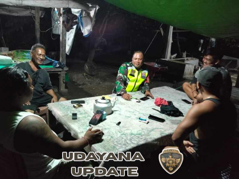 Dekat dengan Rakyat, Tegas pada Gangguan: Koramil 1607-09/Utan Intensifkan Patroli Malam