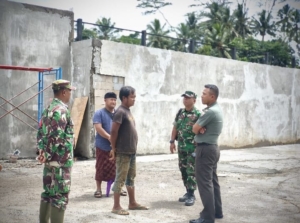 Dandim 1616/Gianyar Tinjau Pembangunan KDKMP Bakbakan, Dorong Percepatan Ekonomi Desa