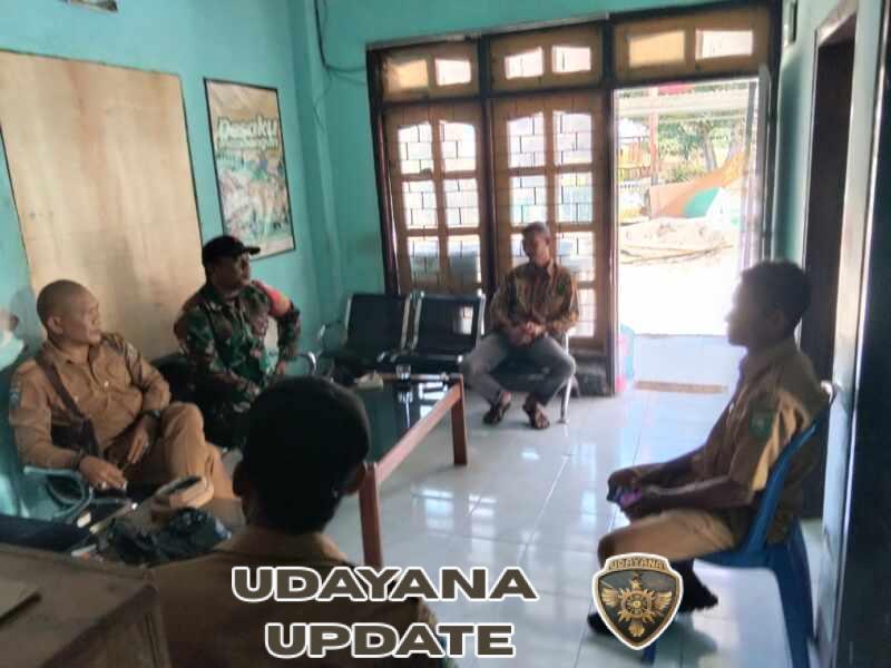 ‎Komsos Babinsa Sabedo, Pererat Silaturahmi dan Tangkal Provokasi