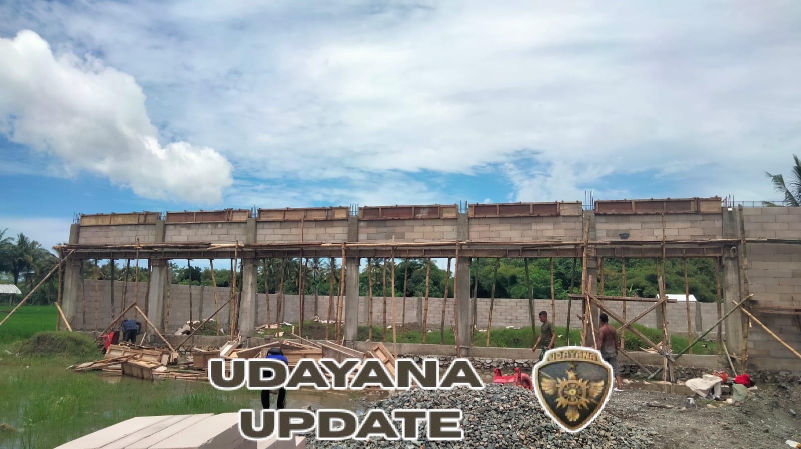 Babinsa Lalar Liang Monitoring Pembangunan KDKMP di Wilayah Binaan