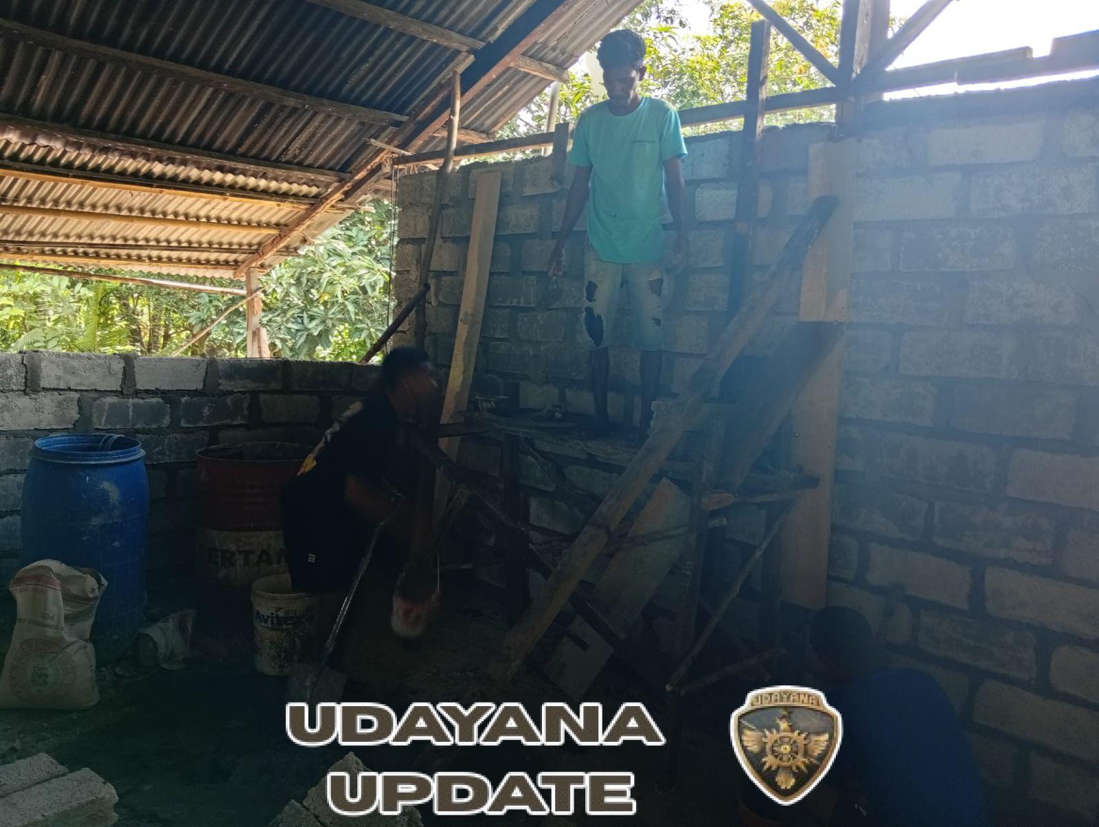 Wujud Kepedulian TNI, Kodim 1622/Alor Rehab Rumah Warga di Kecamatan Abad