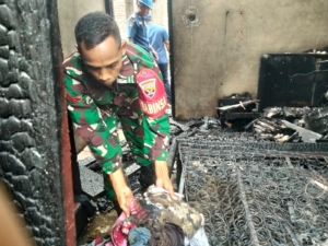 Kebakaran Dua Unit Rumah Batu dan Panggung di Kota Bima, Kerugian Capai 90 Juta Rupiah
