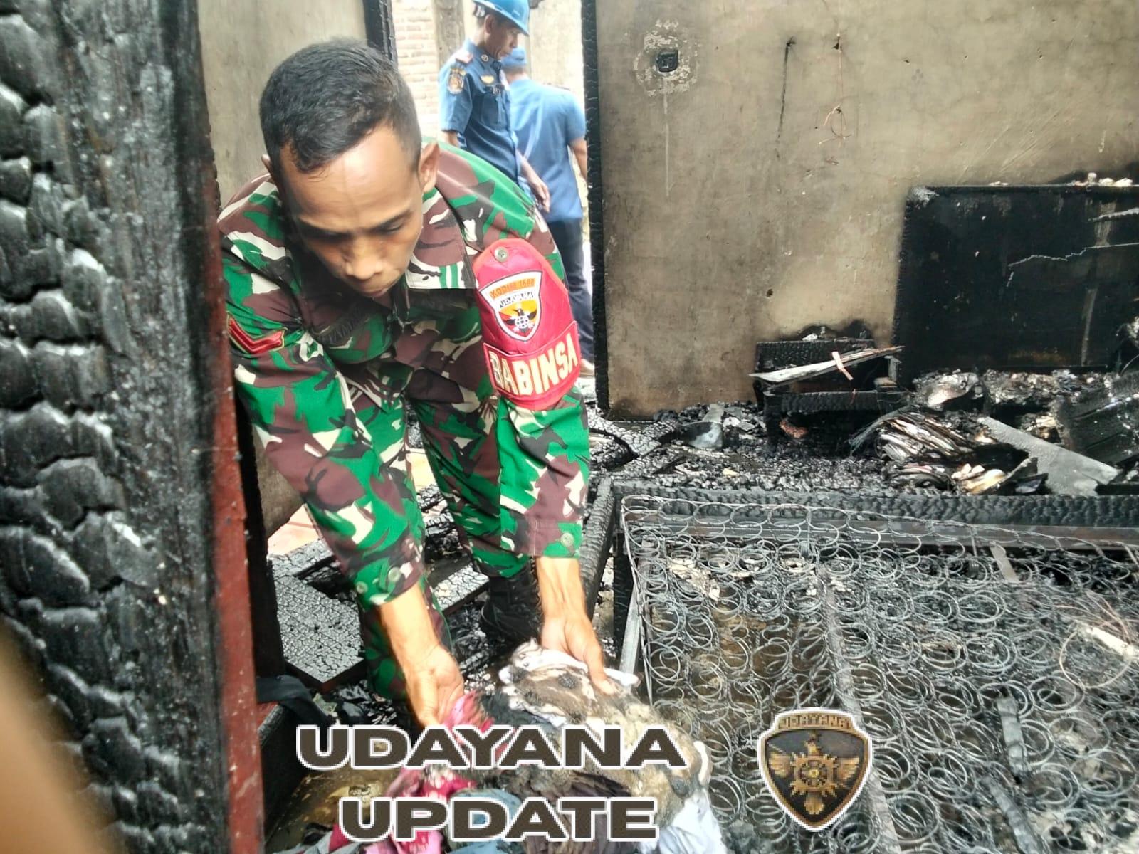 Kebakaran Dua Unit Rumah Batu dan Panggung di Kota Bima, Kerugian Capai 90 Juta Rupiah