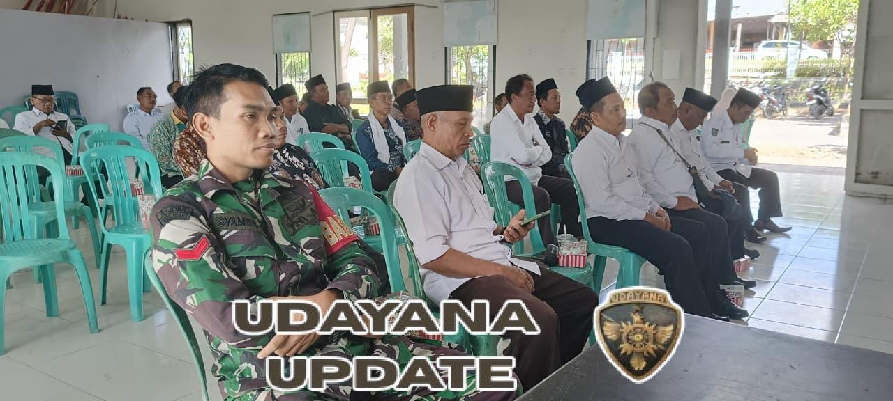 Perkuat Kerukunan Umat, Babinsa Syamsul Hadi Hadir dalam Pembentukan Pengurus DMI