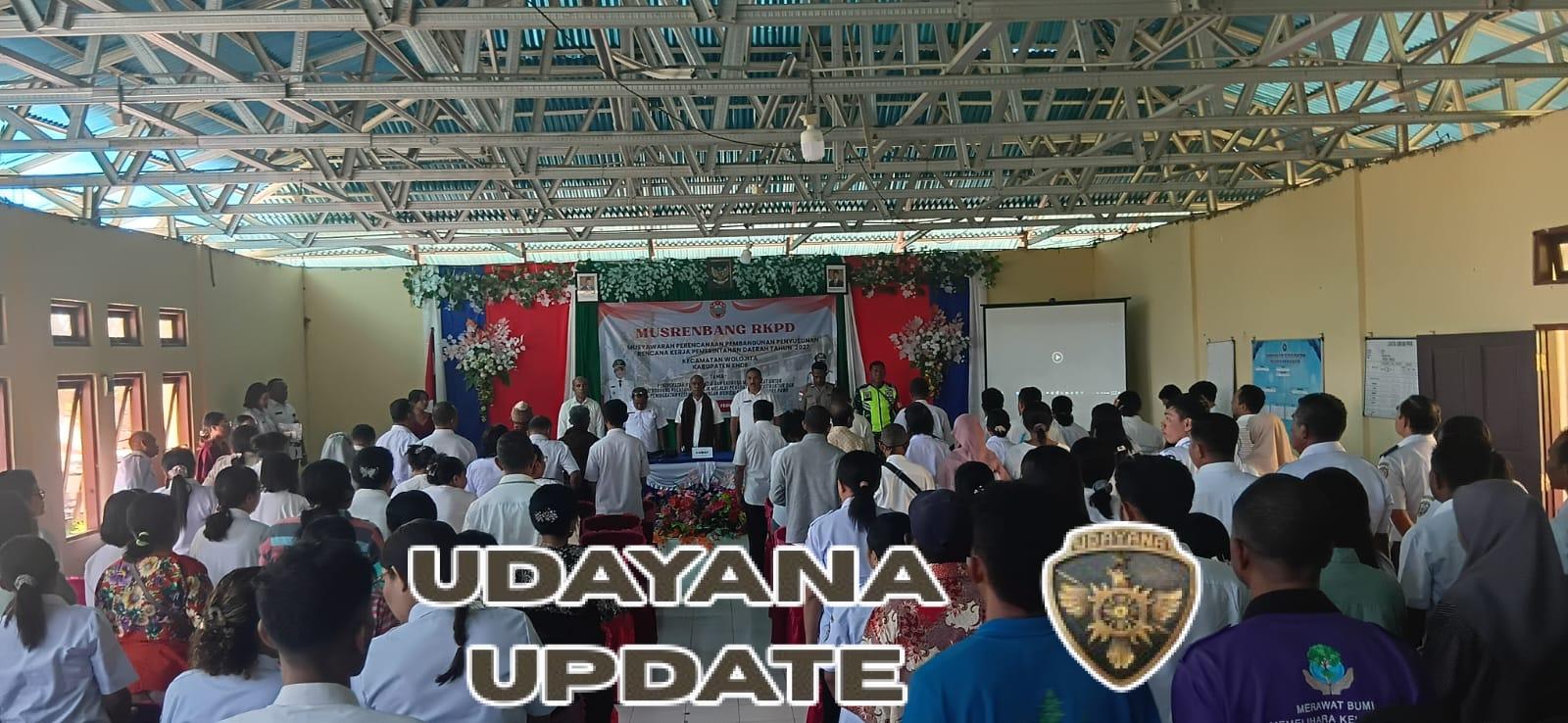 Babinsa Aktif Dampingi MUSRENBANGCAM Wolojita, Dukung Perencanaan Pembangunan Daerah
