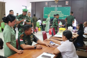 HUT Ke-80 Persit Kodim 1604 Wujud Kepedulian