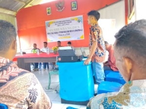 Sinergi Babinsa dan Pemerintah Desa, Musrenbangdes Liselande Bahas Rancangan Anggaran 2026