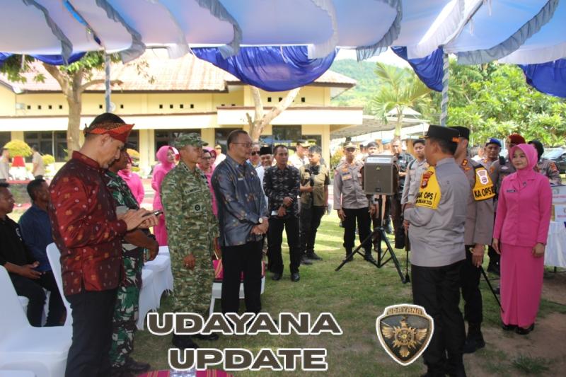 Kapolda NTB Tiba di Bima, Dandim 1608 Pastikan Situasi Aman dan Kondusif