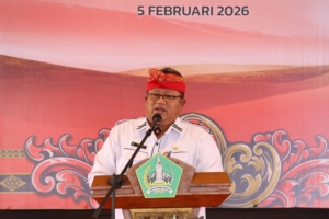 Ny. Budiasih Dirga Hadiri Penyelenggaraan Bulan Bahasa Bali VIII Kabupaten Tabanan 2026