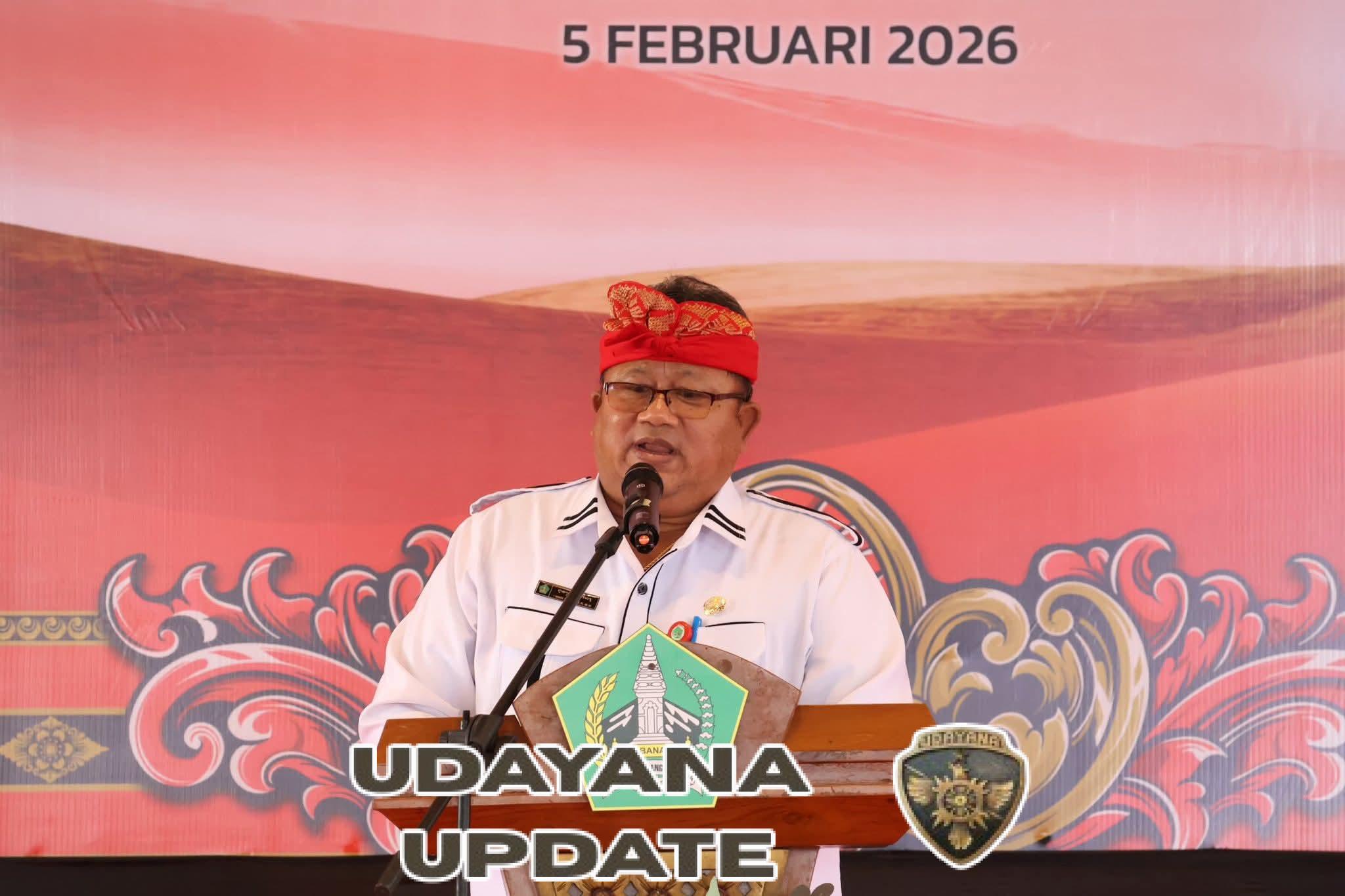 Ny. Budiasih Dirga Hadiri Penyelenggaraan Bulan Bahasa Bali VIII Kabupaten Tabanan 2026