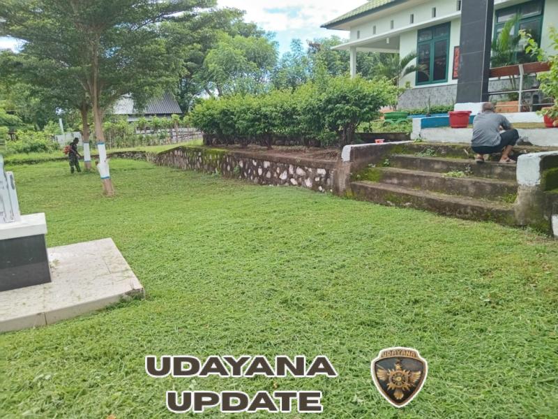 Kodim 1628/Sumbawa Barat Perkuat Gotong Royong Lewat Aksi Bersih  Kawasan Wisata Pantai