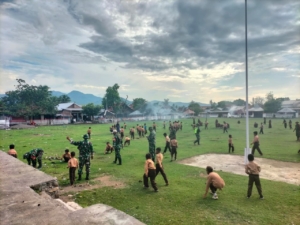 Kerja Bakti Muspika Sape Bersama Warga Wujudkan Lingkungan Pasar yang Bersih