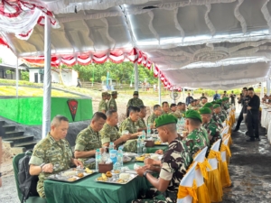 Menteri Pertahanan RI Dorong Prajurit Brigif TP 31/PS Menjadi Teladan Kerakyatan di Tengah Masyarakat