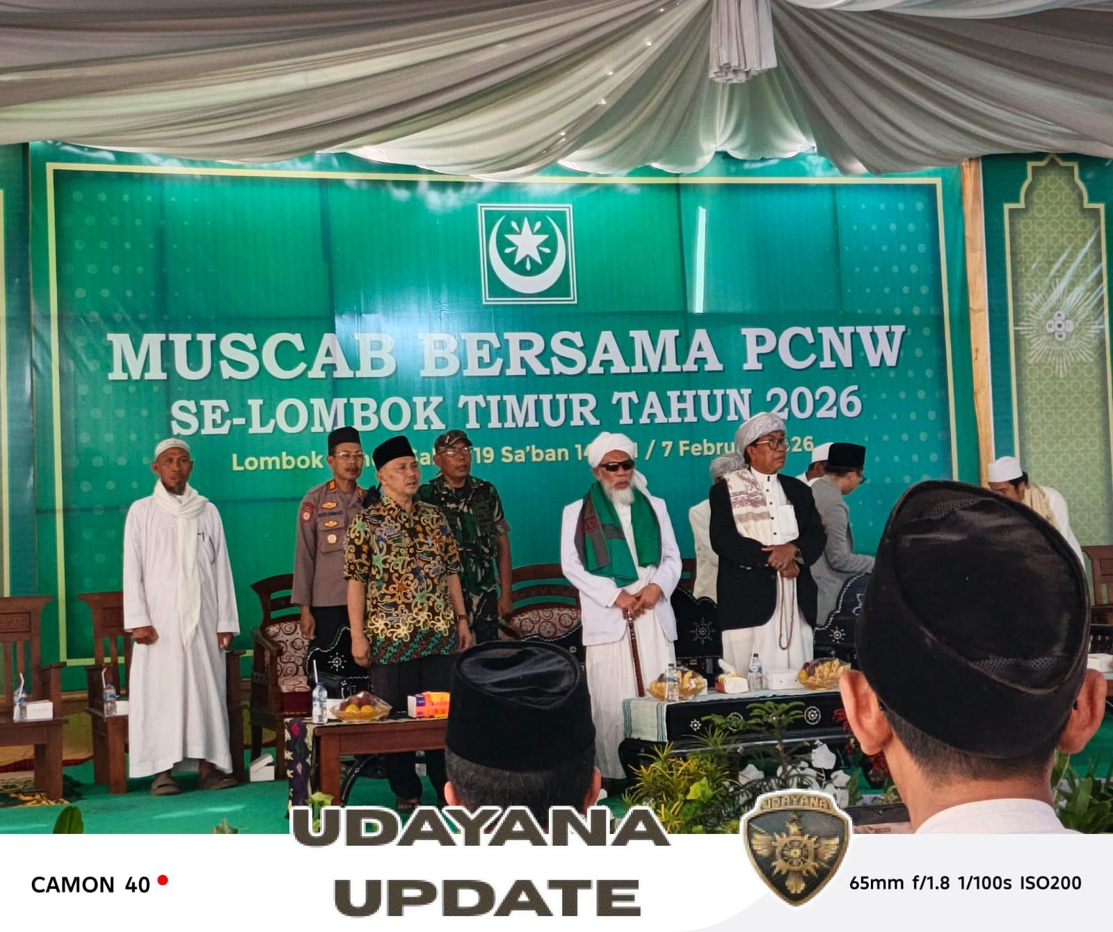 Kapten Inf. Abdul Wahab Tunjukkan Sinergi TNI dengan Ormas Keagamaan di MUSCAB PC NW SE