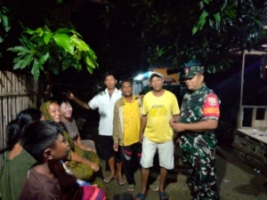 Karang Taruna dan Tokoh Masyarakat Ikut Sukseskan Patroli Siskamling di Kecamatan Belo