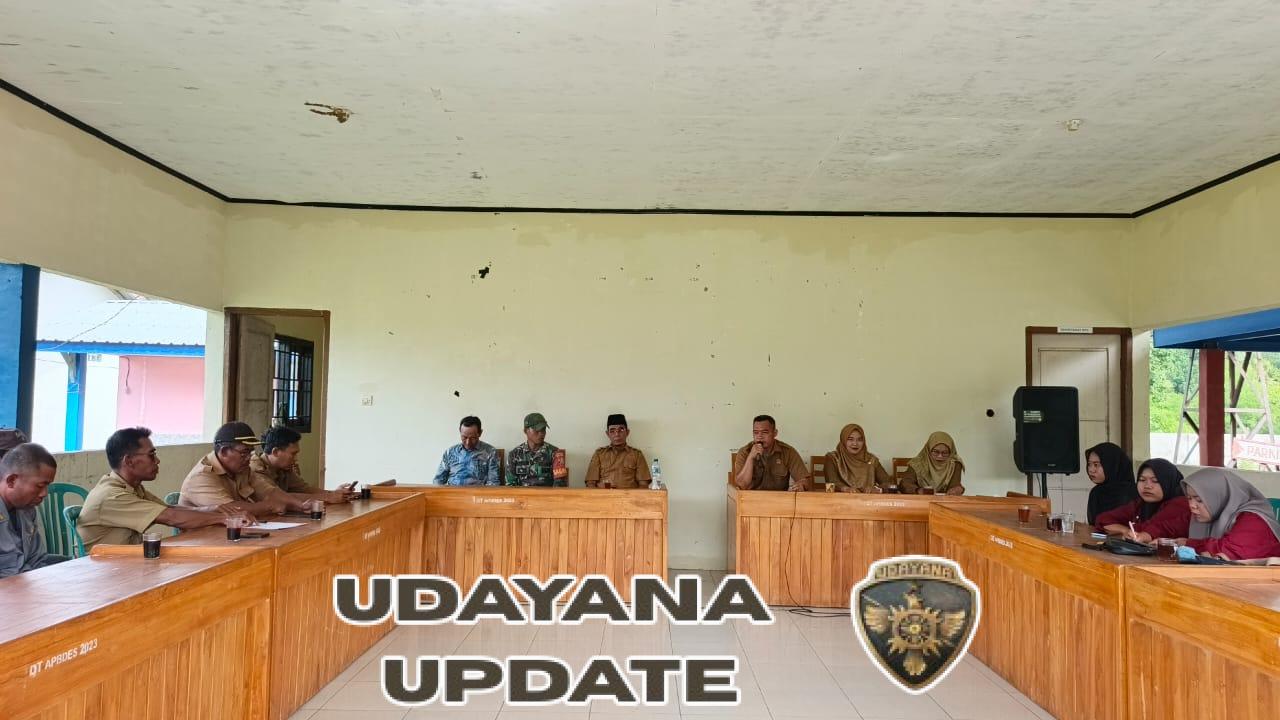 Perkuat Sinergi, Babinsa dan Pemdes Tatar Gelar Koordinasi Ciptakan Ramadan Aman dan Kondusif