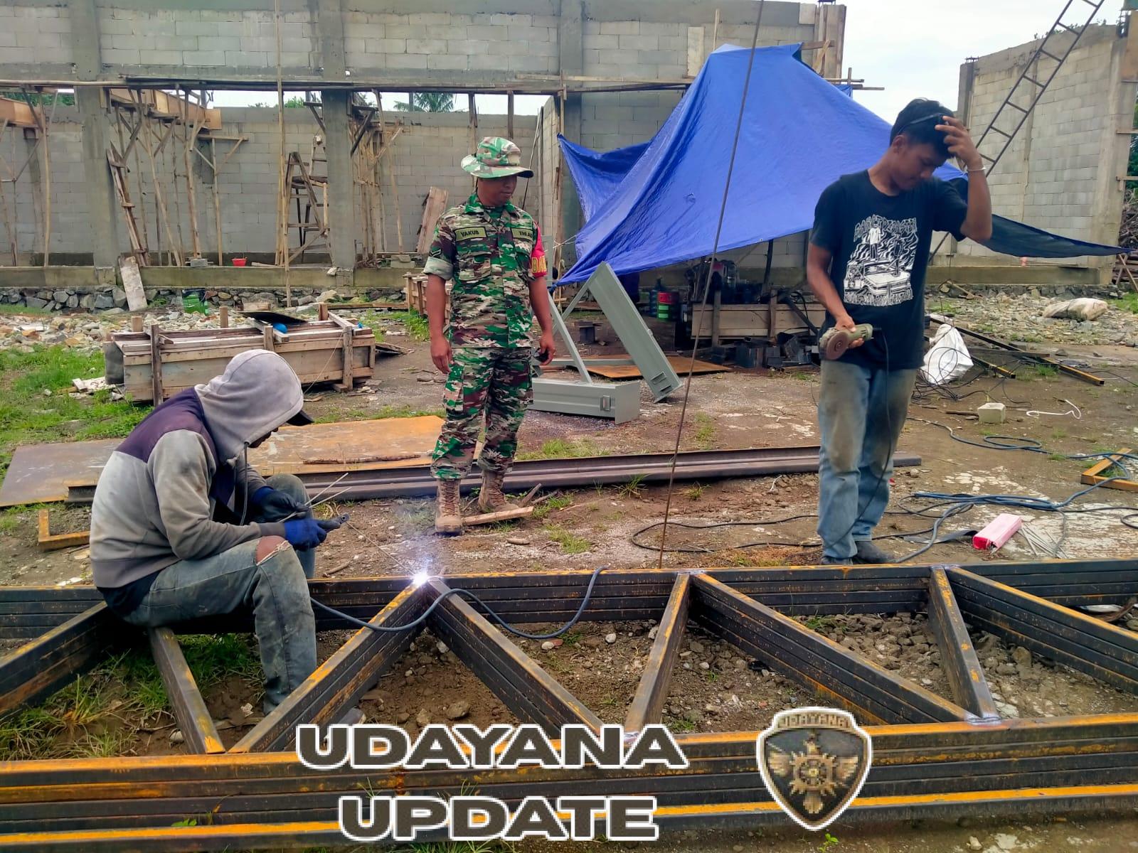 Kodim 1628/Sumbawa Barat Dampingi Pembangunan Koperasi Merah Putih
