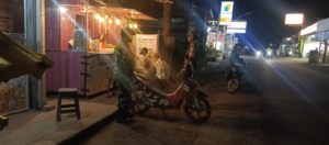 Komitmen Ciptakan Wilayah Binaan Aman, Babinsa Lakukan Patroli Rutin Malam Hari