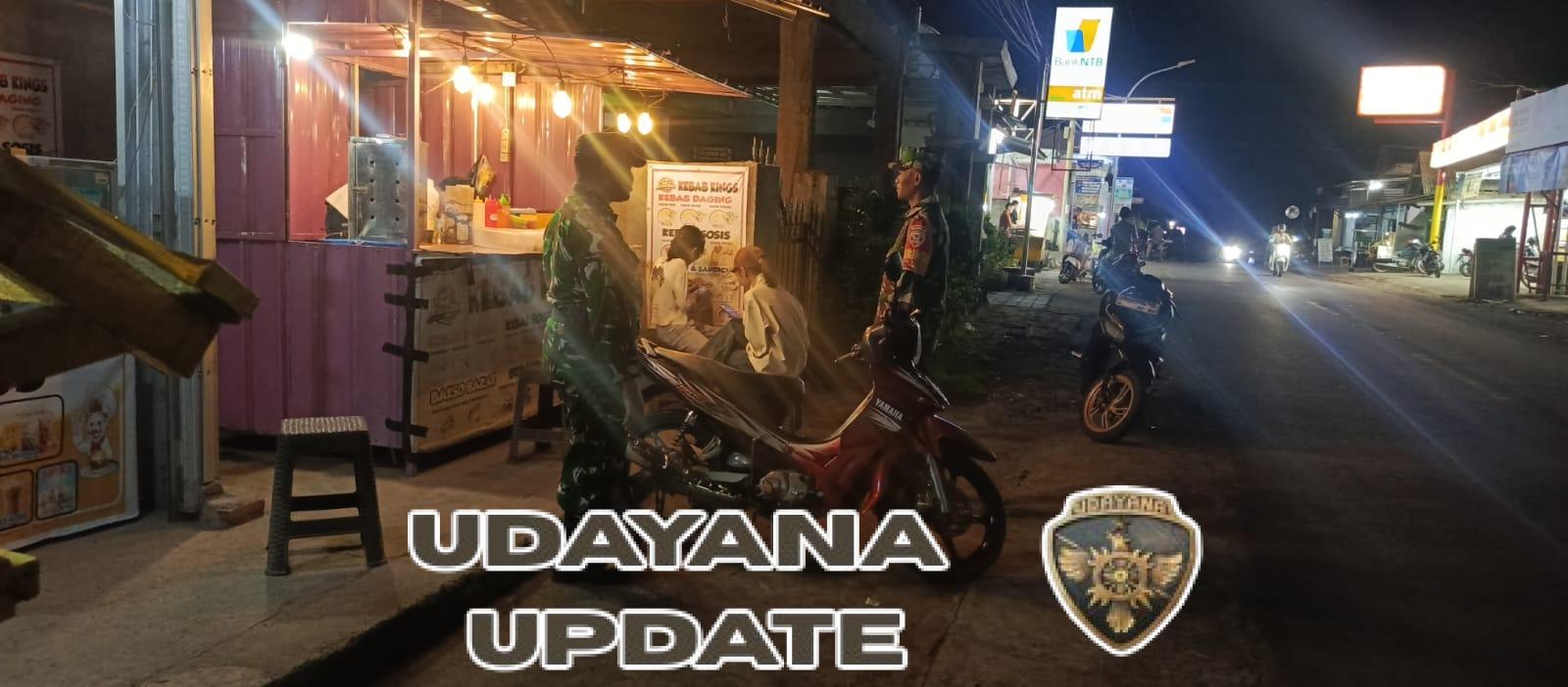 Komitmen Ciptakan Wilayah Binaan Aman, Babinsa Lakukan Patroli Rutin Malam Hari