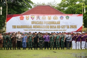 Satukan Langkah Membangun Negeri, TMMD Ke-127 Kodim 1617/Jembrana Resmi Dibuka