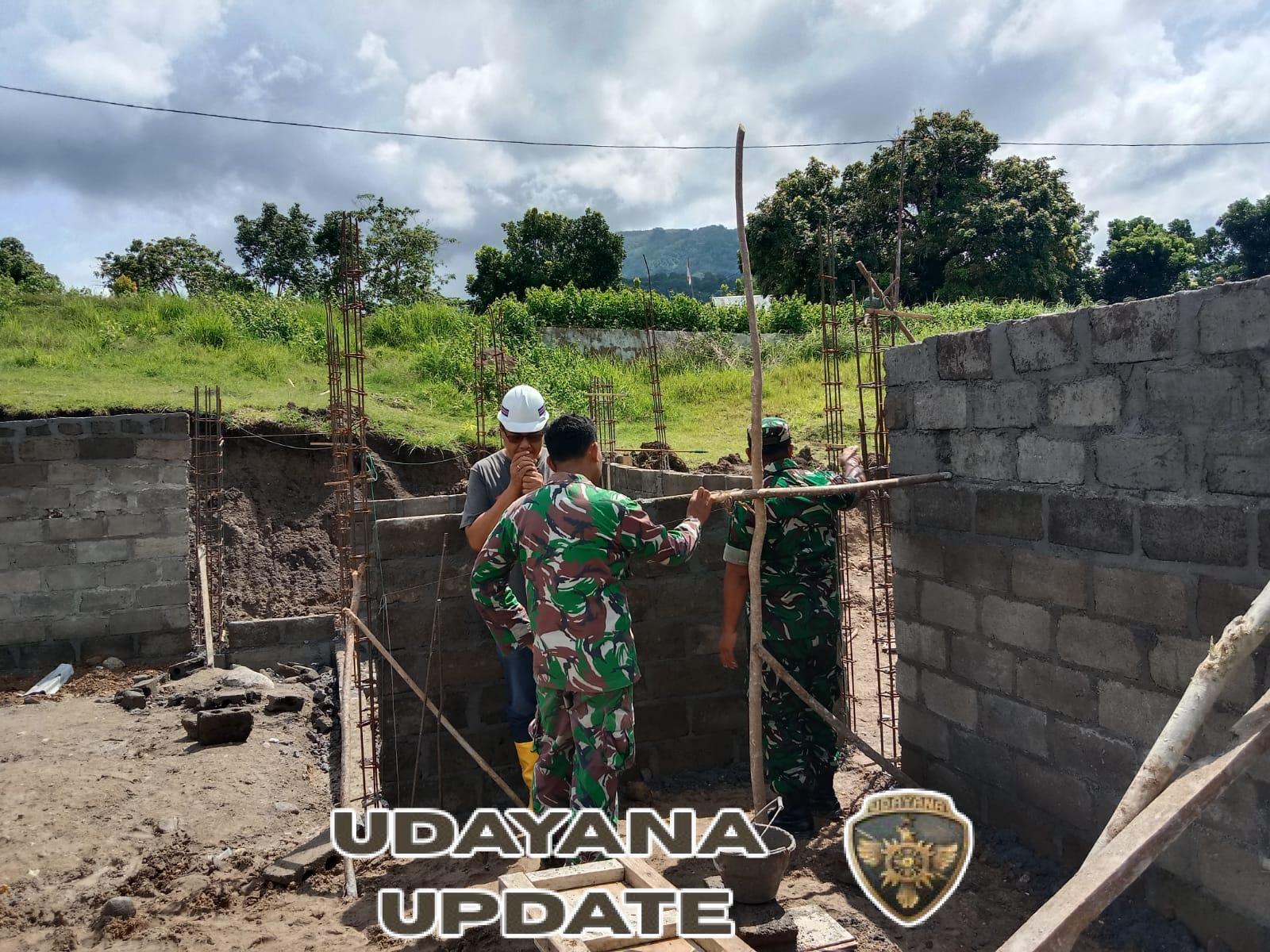 Babinsa Boawae Dampingi Pabung Cek Lahan KDMP di Kecamatan Nangaroro