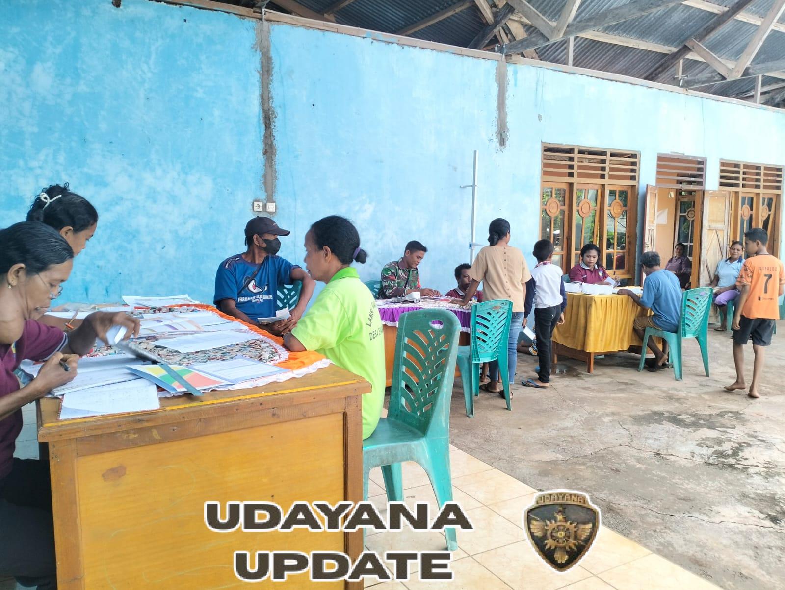Dukung Layanan Kesehatan Masyarakat, Babinsa Monitoring Kegiatan ILP