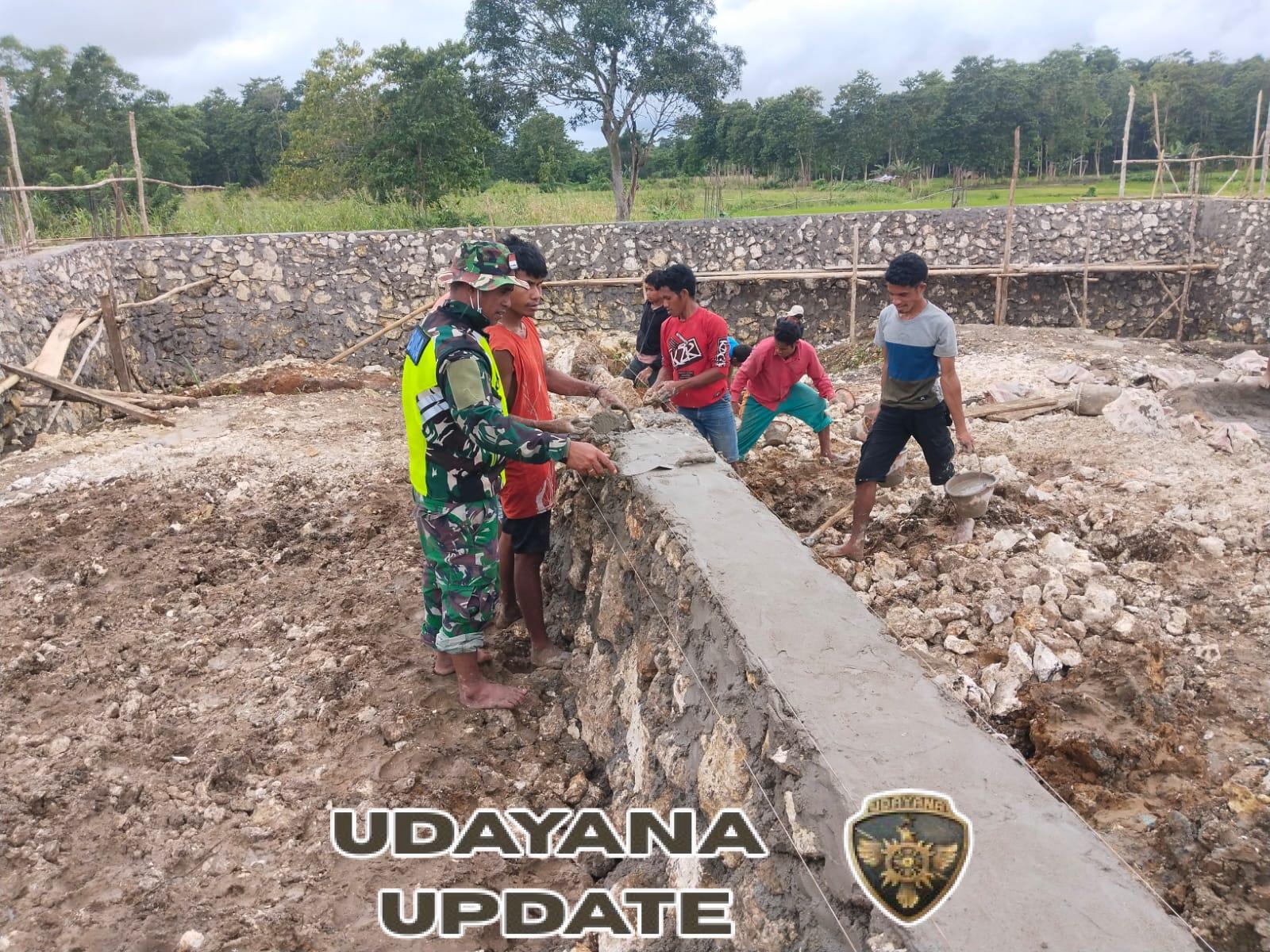 Sertu Ananias Valentim Monitoring Pekerjaan Koperasi Desa di Wilayah Binaan