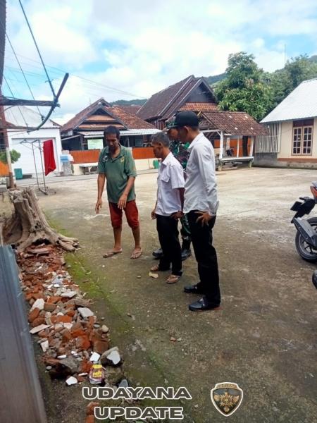 Babinsa Dalam Mediasi Warga Terkait Penutupan Selokan di Lingkungan Dalam