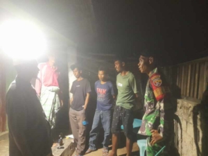 Babinsa dan Warga Bersama Ciptakan Lingkungan Aman dan Kondusif