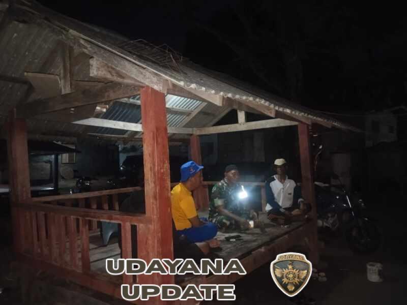 Perkuat Keamanan Lingkungan, Babinsa Calabai Turun Langsung ke Lapangan