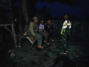 Sertu Sudarno Ajak Warga Tingkatkan Tanggung Jawab Keamanan Lingkungan