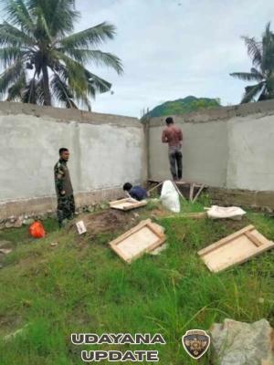 Babinsa Lalar Liang Dampingi Pembangunan KDMP, Wujud Sinergi TNI dan Masyarakat