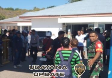Babinsa Koramil 1627-02/Pantai Baru Monitor Keberangkatan KMP Kalibodri, Penyeberangan Aman dan Lancar