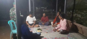 Koramil Seteluk Gelar Patroli Malam, Warga Diimbau Jaga Ketentraman