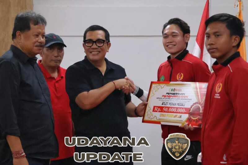 Bupati Sanjaya Apresiasi Atlet dan Pelatih Berprestasi Porprov Bali XVI 2025