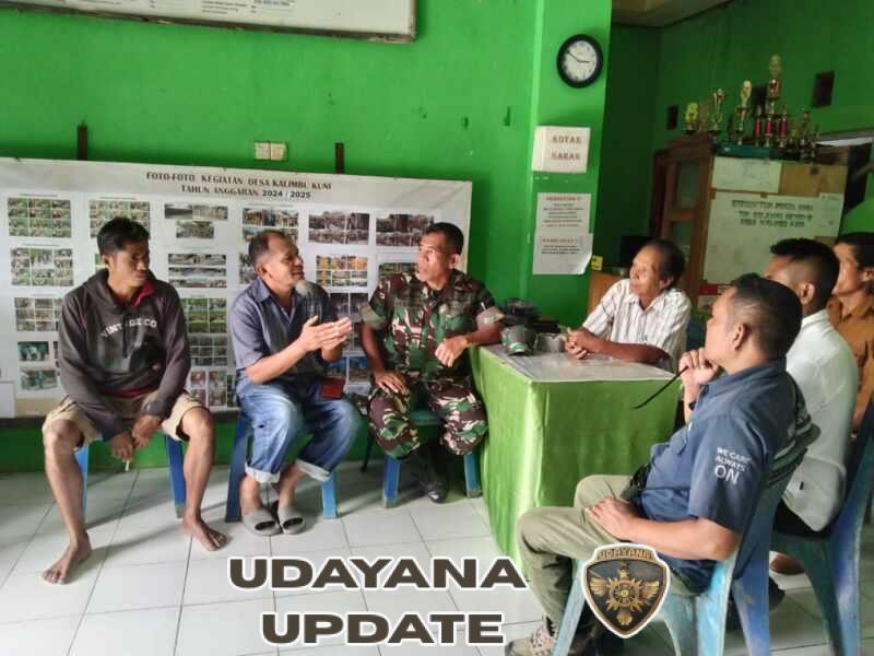 Komsos Dengan Perangkat Kelurahan, Digunakan Babinsa Sebagai Koordinasi dan Komunikasi