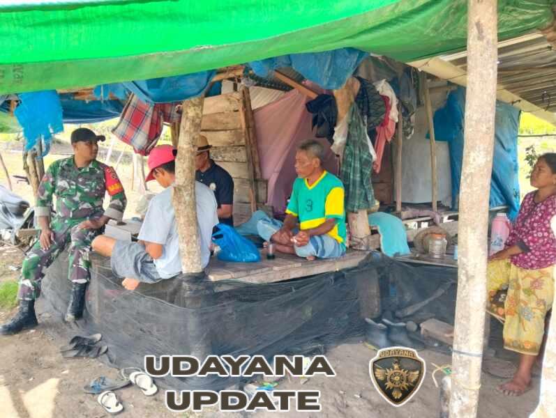 Lewat Komsos, Babinsa Goa Ajak Warga Tingkatkan Kepedulian Lingkungan
