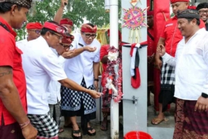 Bupati Tabanan Resmikan Tower Beji Abianlalang, Wanasari, Tabanan