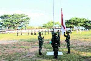 Upacara 17-an Februari 2026, Kodim 1601/Sumba Timur Teguhkan Disiplin dan Soliditas Prajurit