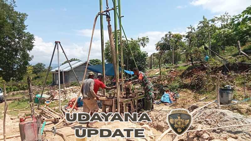 Progres Sumur Bor Titik 2 Kerma BNPB di Mbay I Capai 95,7 Persen