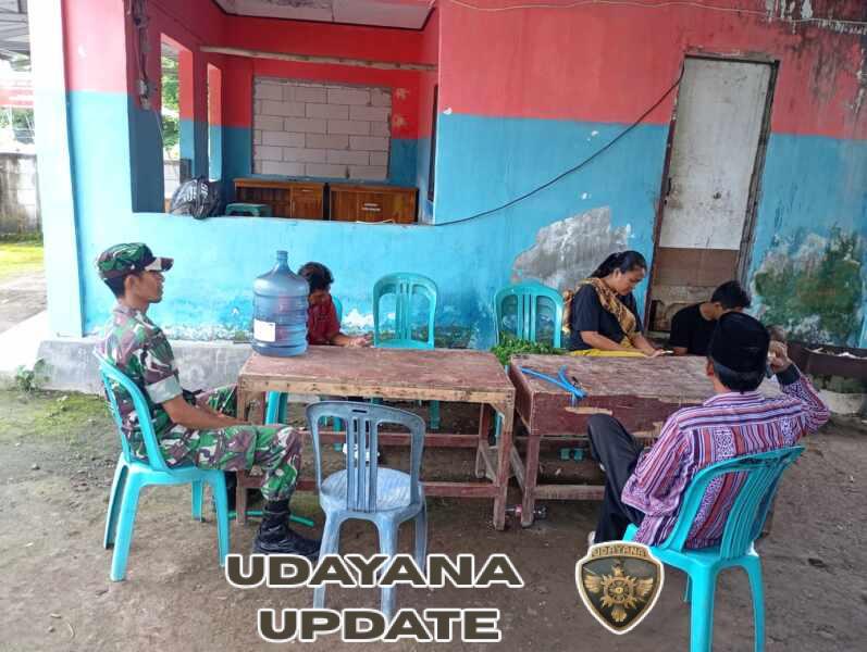 Koramil 1628-02/Sekongkang Perkuat Pengawasan Wilayah Binaan di Maluk