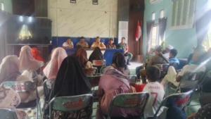 Jelang Ramadhan, Desa Moteng Gelar Rapat Koordinasi Bersama Babinsa dan Bhabinkamtibmas