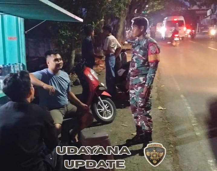 Tingkatkan Keamanan Wilayah, Personel Koramil 1620-08/Pratim Gelar Patroli di Wilayah